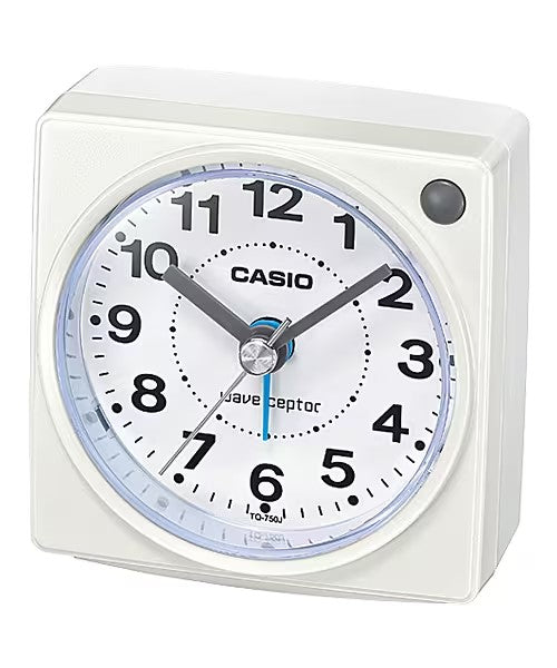 カシオ電波時計アナログ置き時計アラーム機能